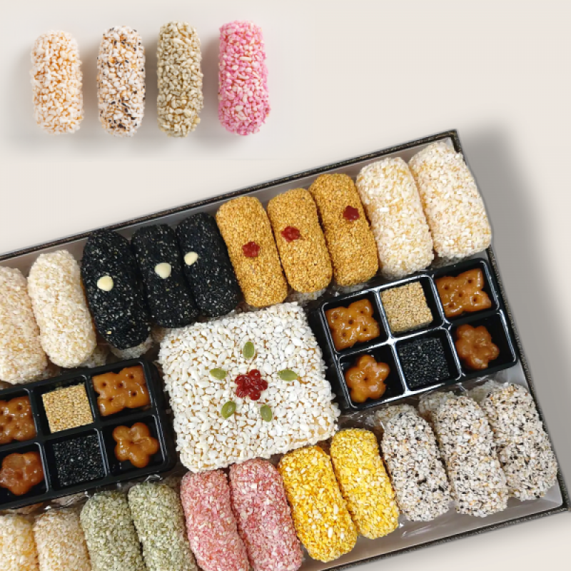 강릉부일한과,강릉부일한과 수제한과 강정 오죽선물세트