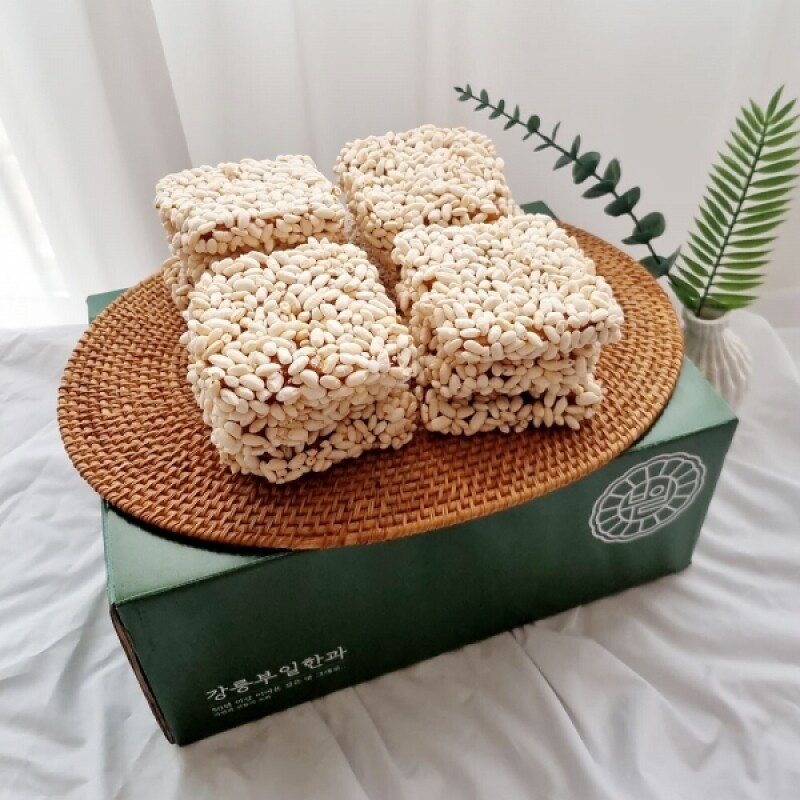 강릉부일한과,강릉부일한과 수제한과 강정 명절선물 통밥산자 간식세트(대)