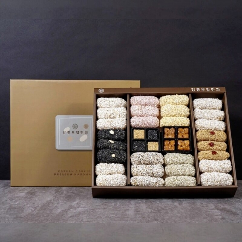 강릉부일한과,(한국마약퇴치운동본부)강릉부일한과 수제한과 강정 영랑선물세트